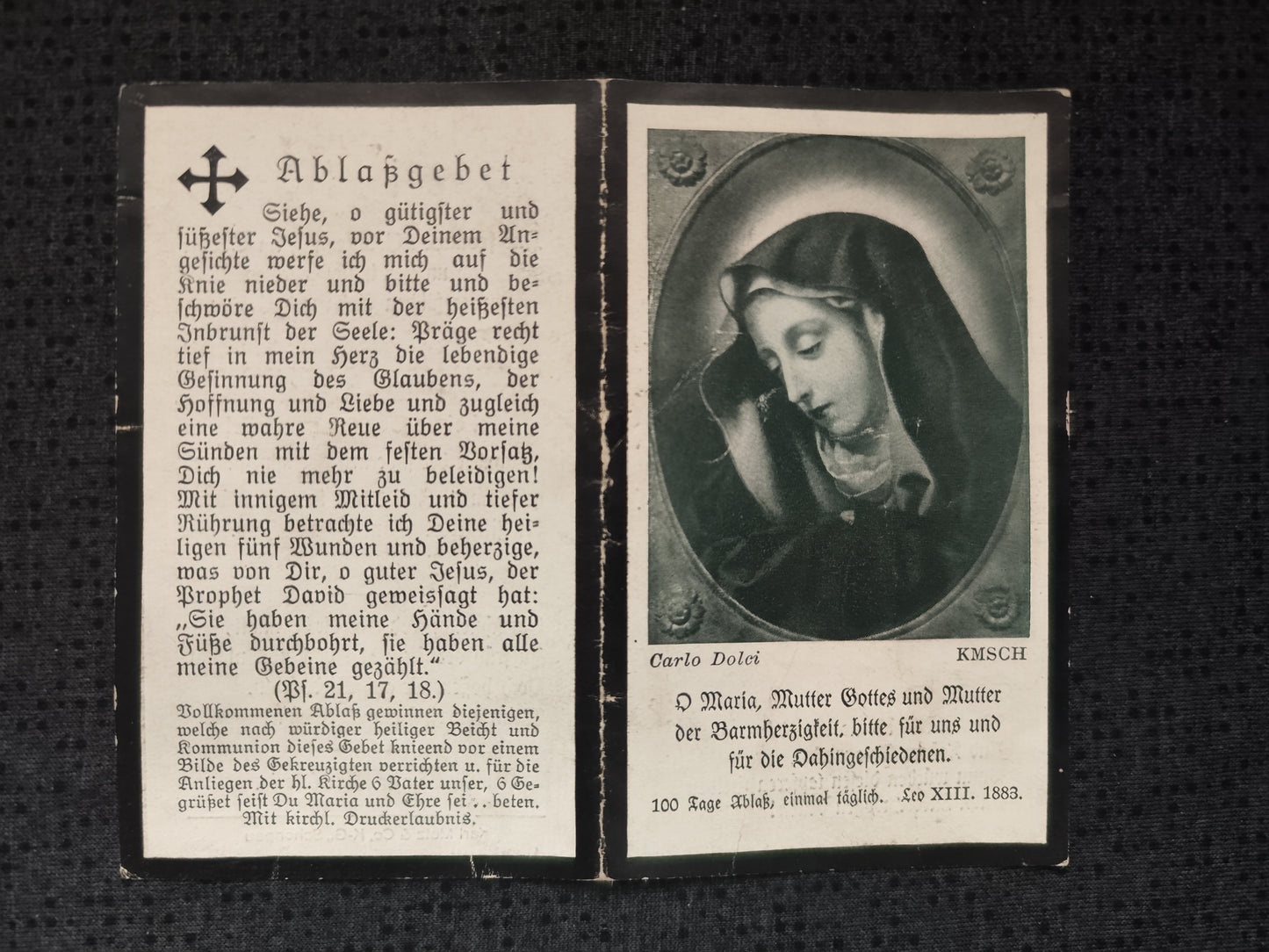 Sterbebild Obergefreiter Schongau Seetransportstaffel 222 Blohm & Voss BV FFS Silber Tripolis-Tarent Meer