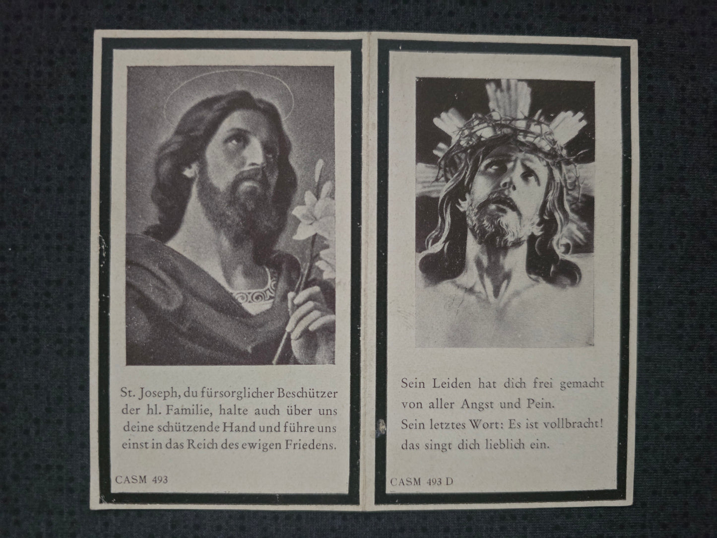 Sterbebild Obergefreiter Landau 14. Komp. Schwere Geb.-Jäger Regt. 98 Nowo-Alexandrowka Ukraine