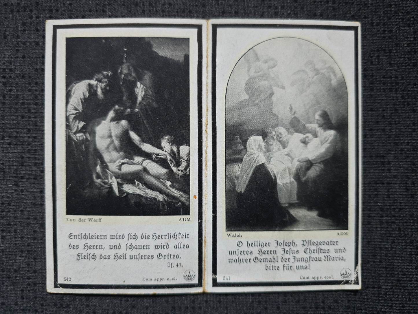 Sterbebild Gefreiter Schönberg 6. Komp. Gren. Regt. 688 Ssytschewka Russland