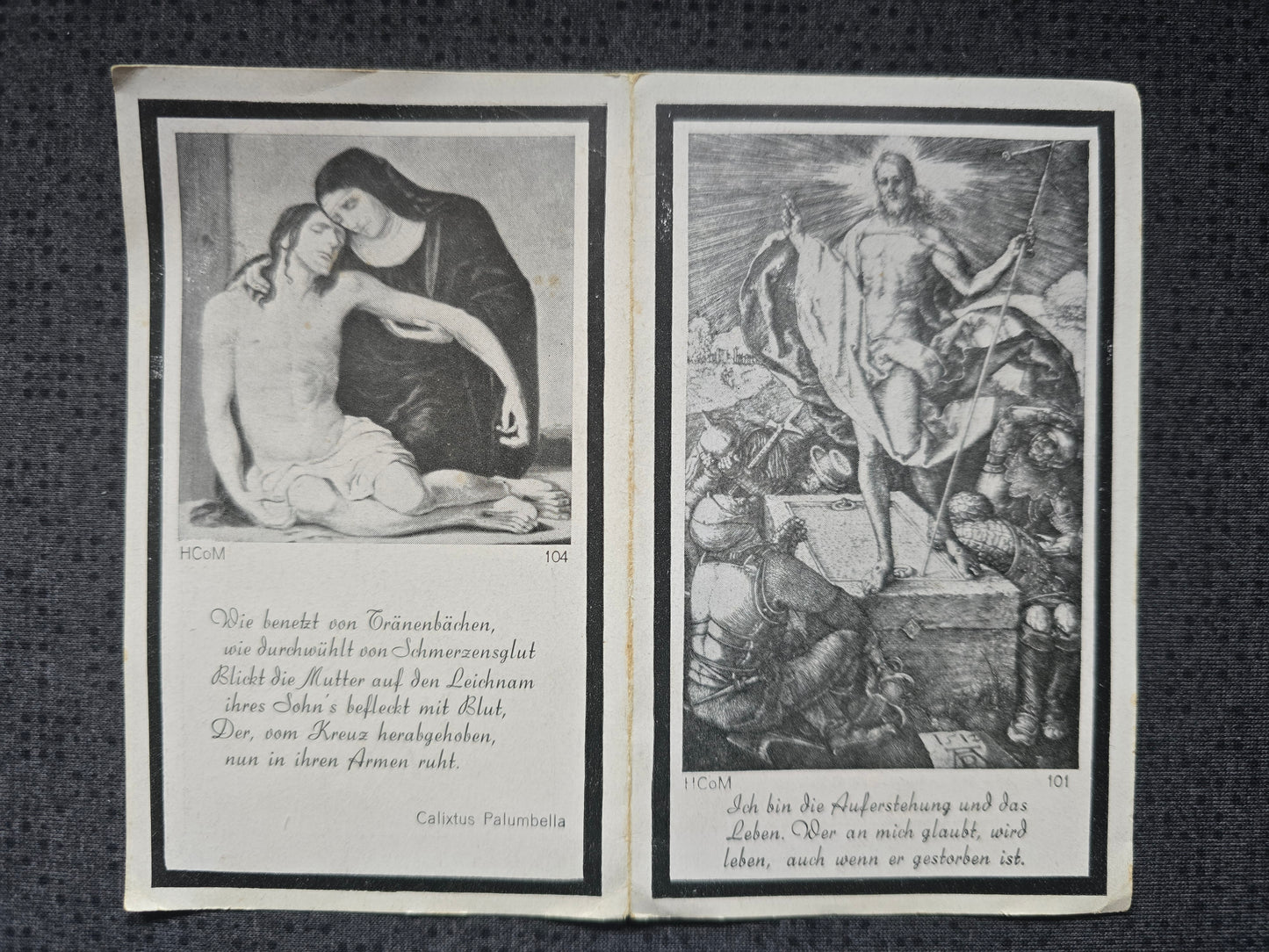 Sterbebild Gefreiter Pillham 2. Komp. Inf. Regt. 320 Krutike Russland