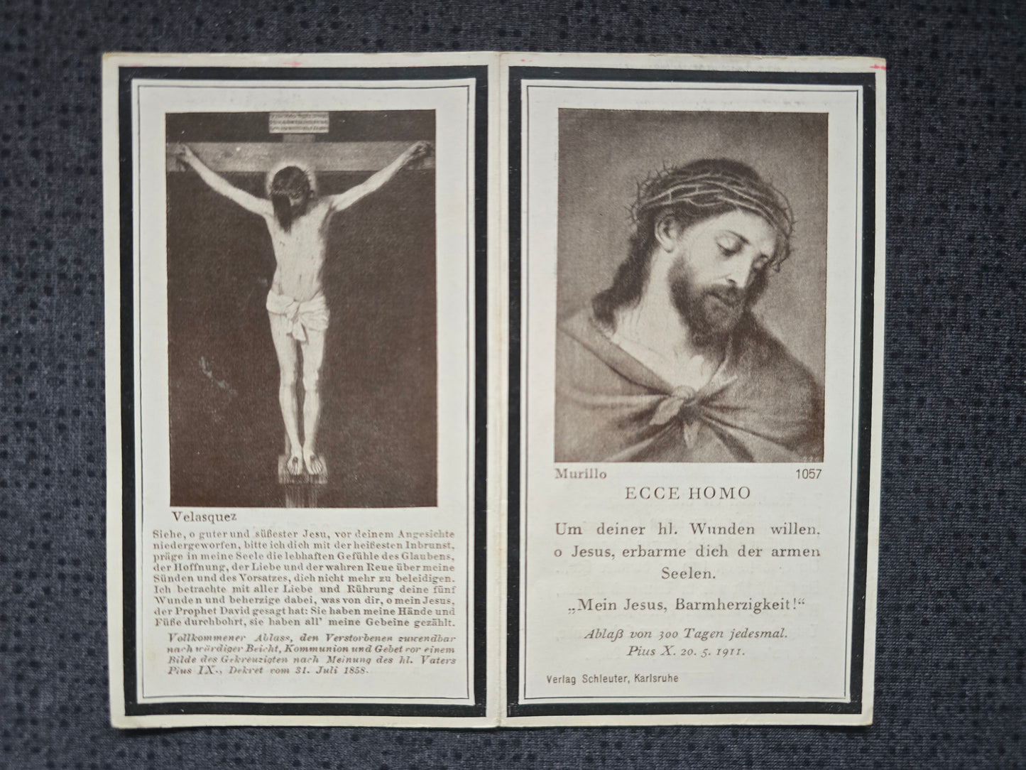 Sterbebild Unteroffizier Kösslarn 2. Komp. Pio. Btl. 157 Spähtrupp Bresle Neslette Frankreich