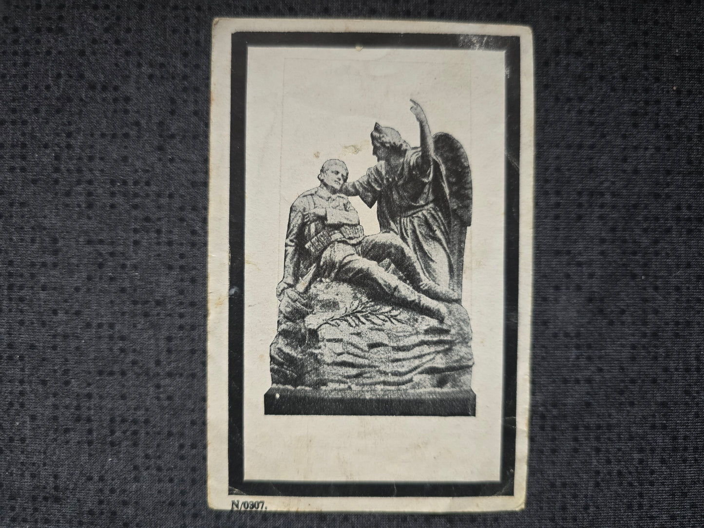 Sterbebild Jäger Marklkofen 3. Res. Geb. Jäger Btl. 98 Pas-de-Ville Grenoble Frankreich