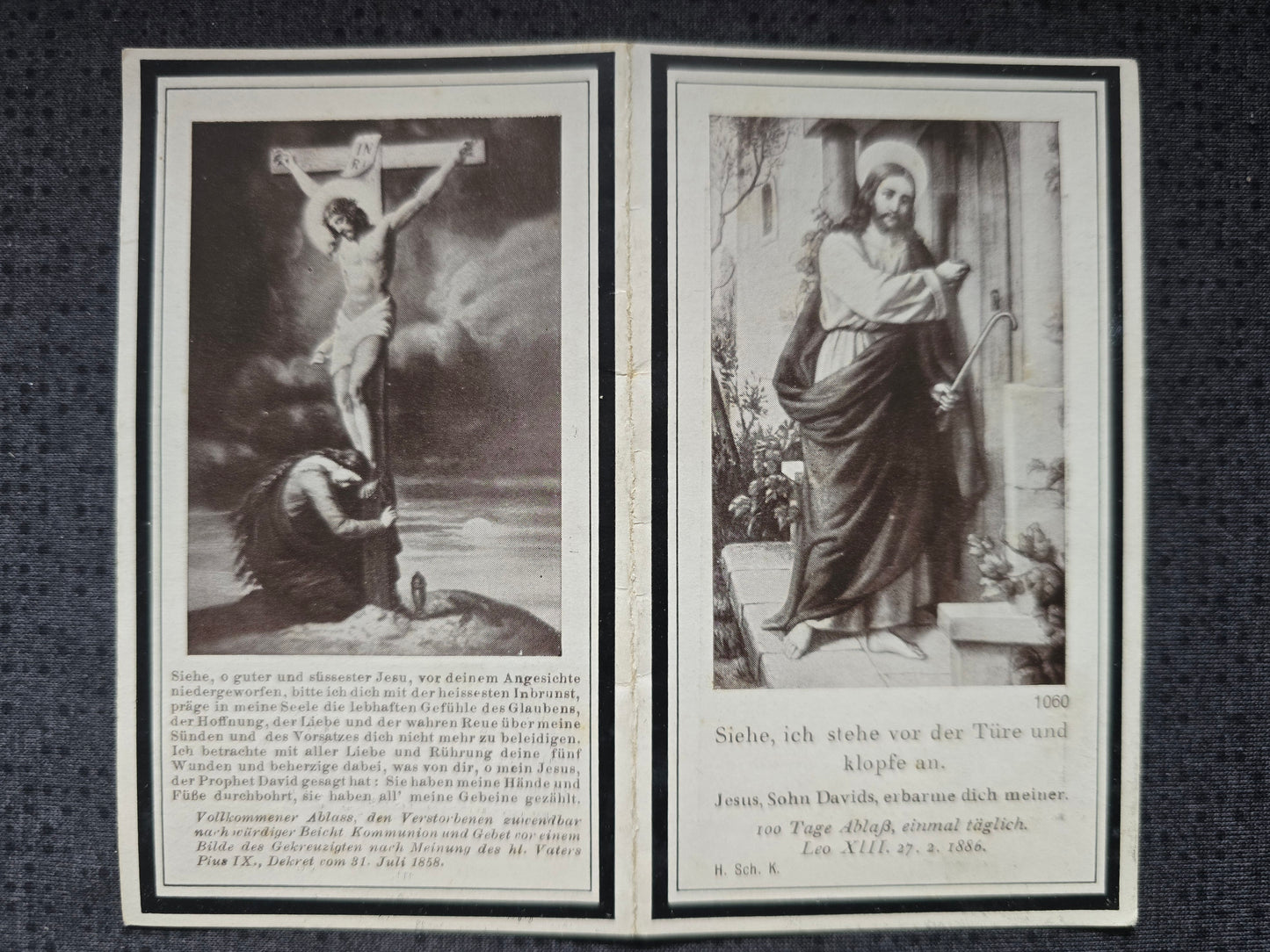 Sterbebild Gefreiter Kirchdorf 7. Komp. Schützen Regt. 63 Osten