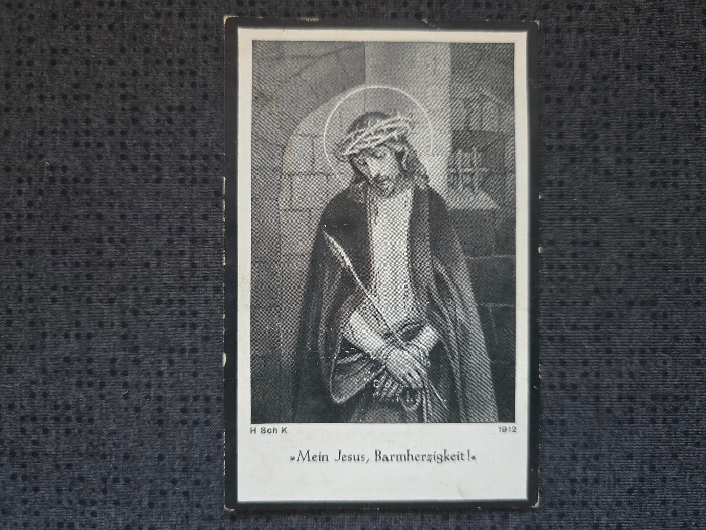 Sterbebild Gefreiter Haugsdorf 13. Komp. Inf. Regt. 522 Tschutowo Russland