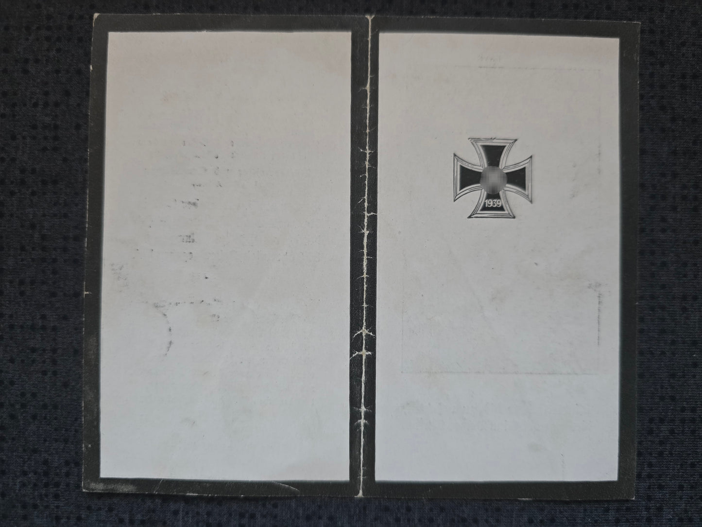 Sterbebild SS-Unterscharführer Peuerbach SS-Totenkopf Sturmbann KL Auschwitz Kattowitz Polen