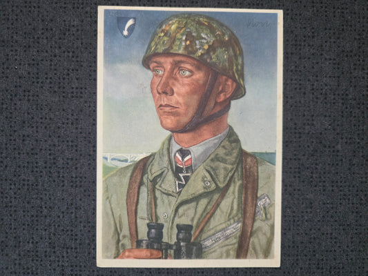 Propaganda Postkarte RK-Träger Major Koch Sturmabteilung VDA Karte