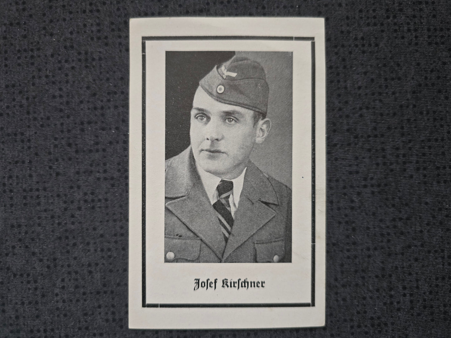 Sterbebild NSKK-Sturmmann vorher Organisation Todt O.T.