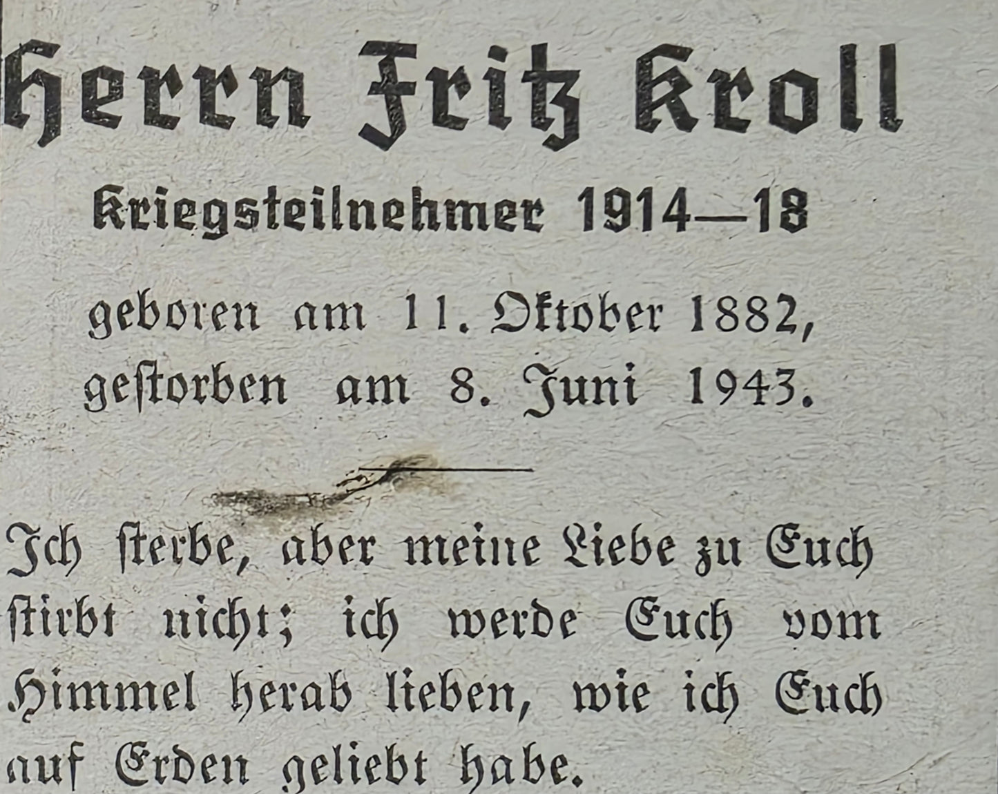 Sterbebilder Familie Ingolstadt WK I Veteran Lokführer Endkampf Italien