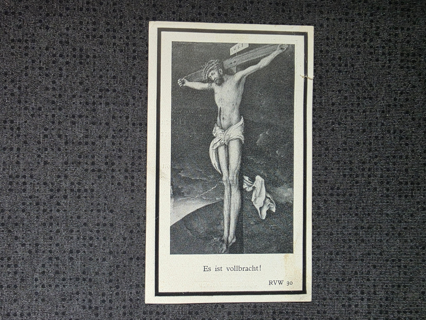 Sterbebild Unteroffizier Landensberg 9. Feld-Regt. der Luftwaffe Barsunowo Russland