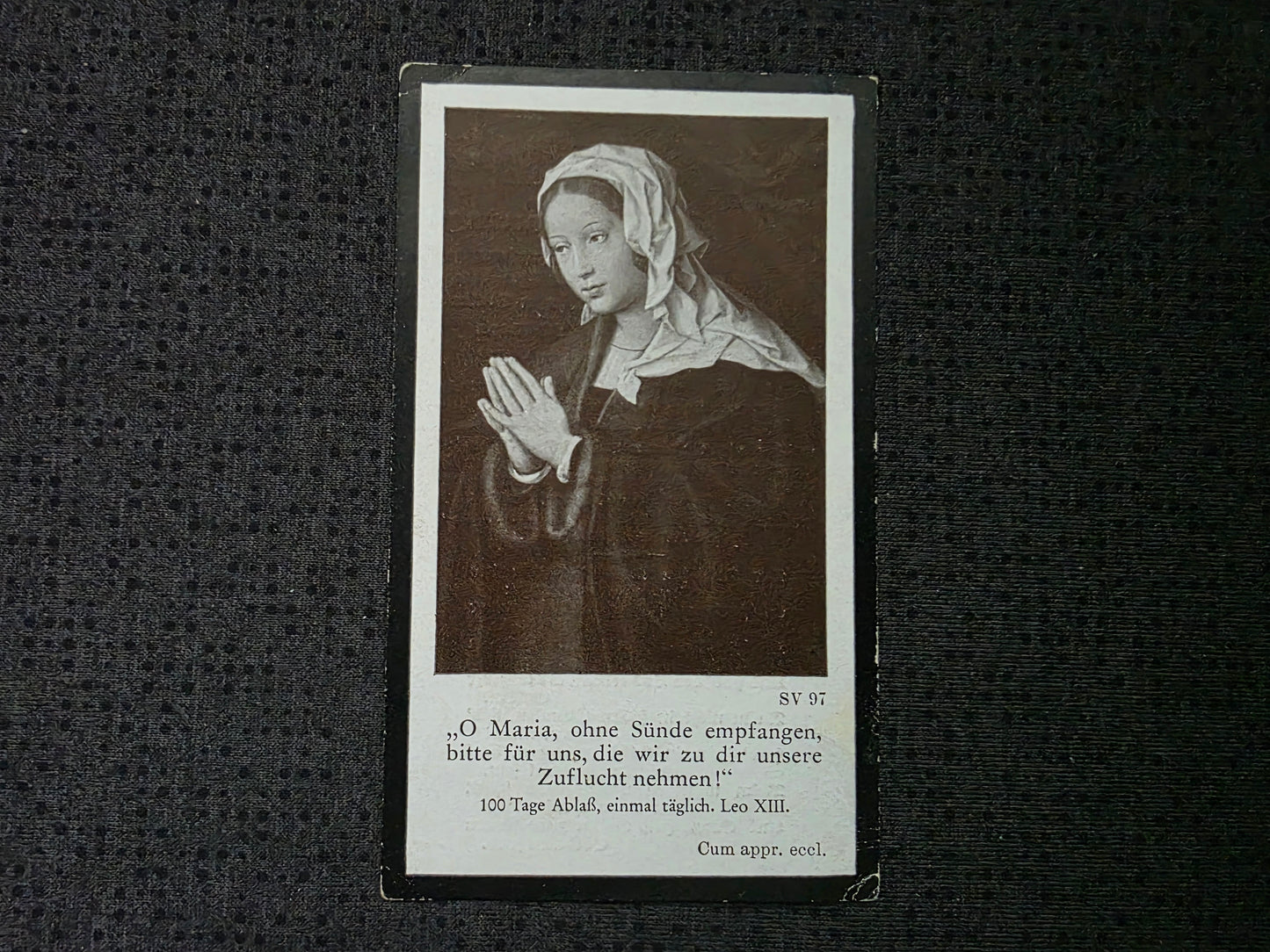 Sterbebild Gefreiter Moosdorf 1. Komp. Inf. Regt. 135 Erstürmung Zitadelle Brest-Litowsk Weissrussland