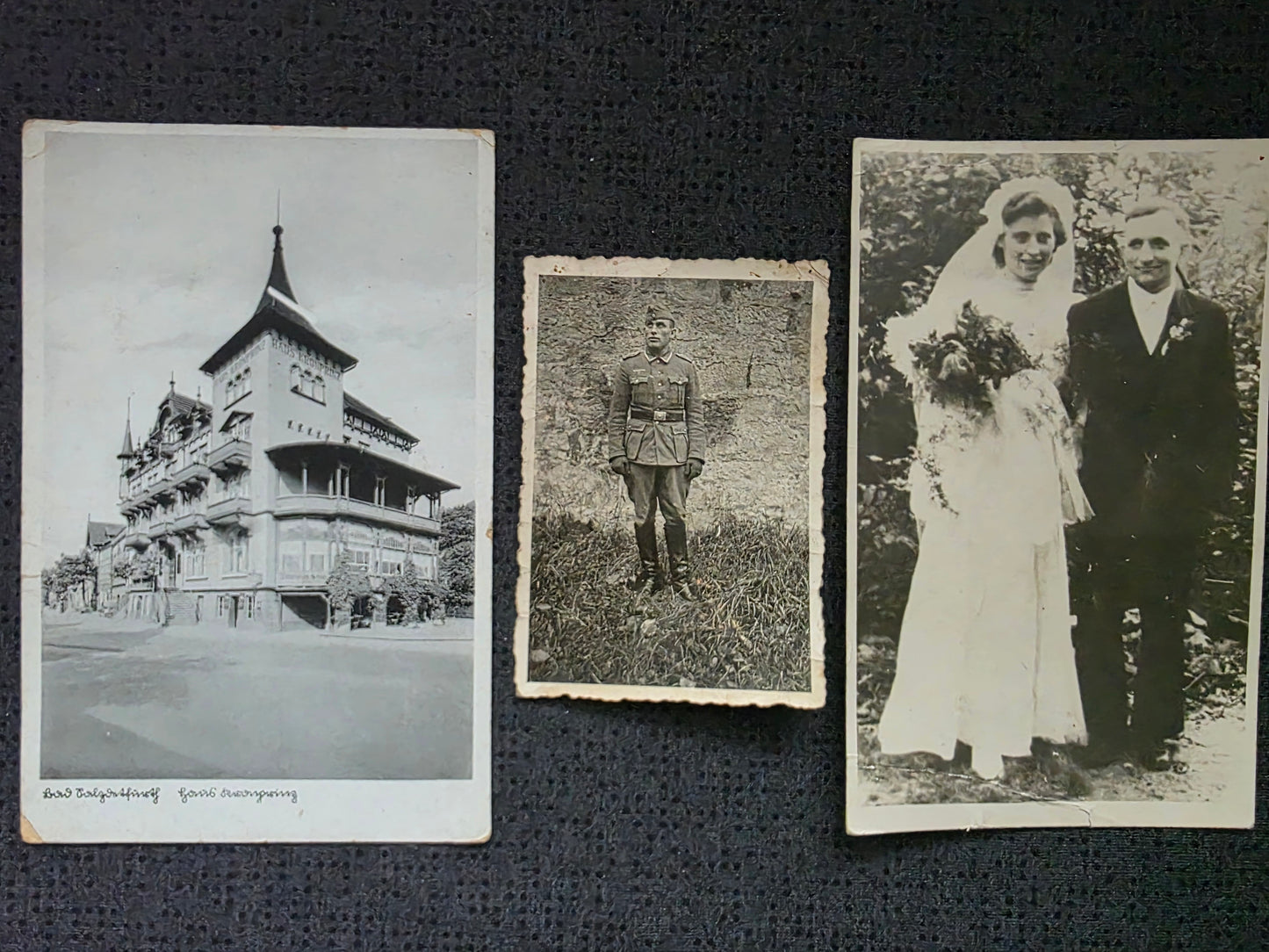 Kleines Konvolut + Sterbebild SS-Oberschütze Essen-Borbeck SS-Regiment "Der Führer" DF Losowaja Ukraine