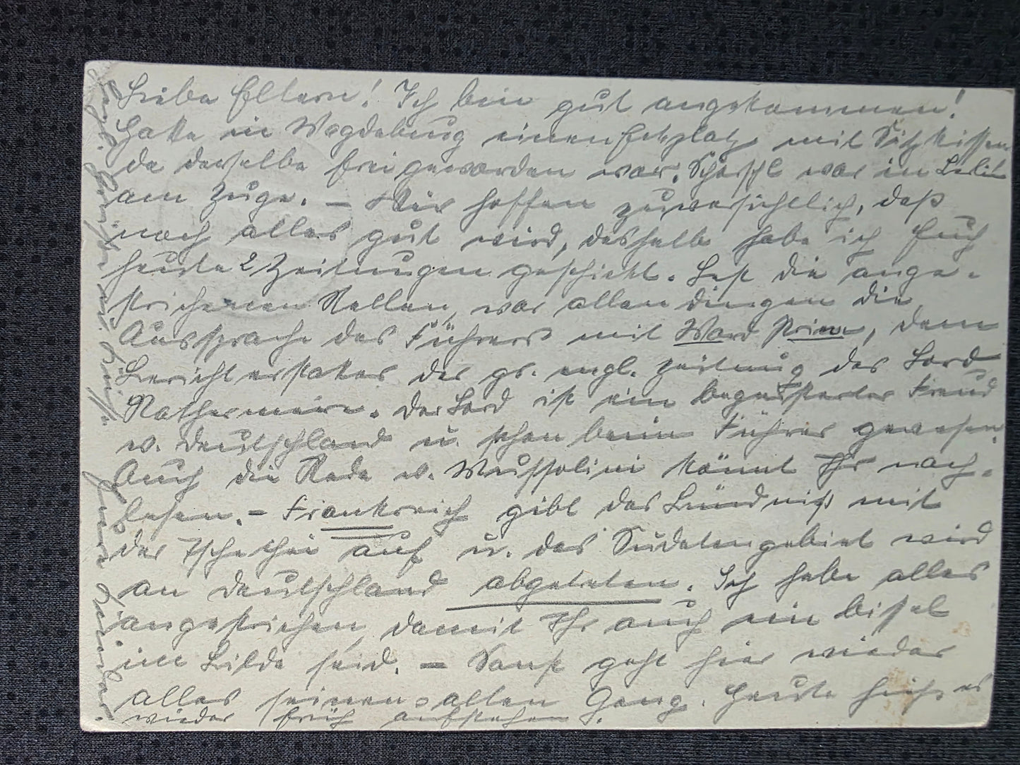 Propaganda-Postkarte Reichswettkämpfe Berlin 1938 SA