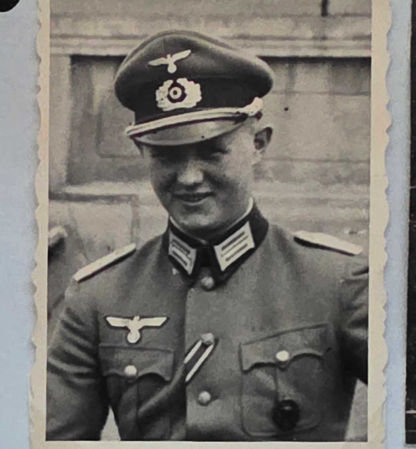 Konvolut Sterbebild + Feldpost + Fotos Leutnant Bad Gandersheim Regt Stab Schützen Regt. 74 Malojaroslawez Russland