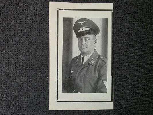 Sterbebild Stabsgefreiter Scheuring Luftwaffe KGL Cozes Berneuil Frankreich