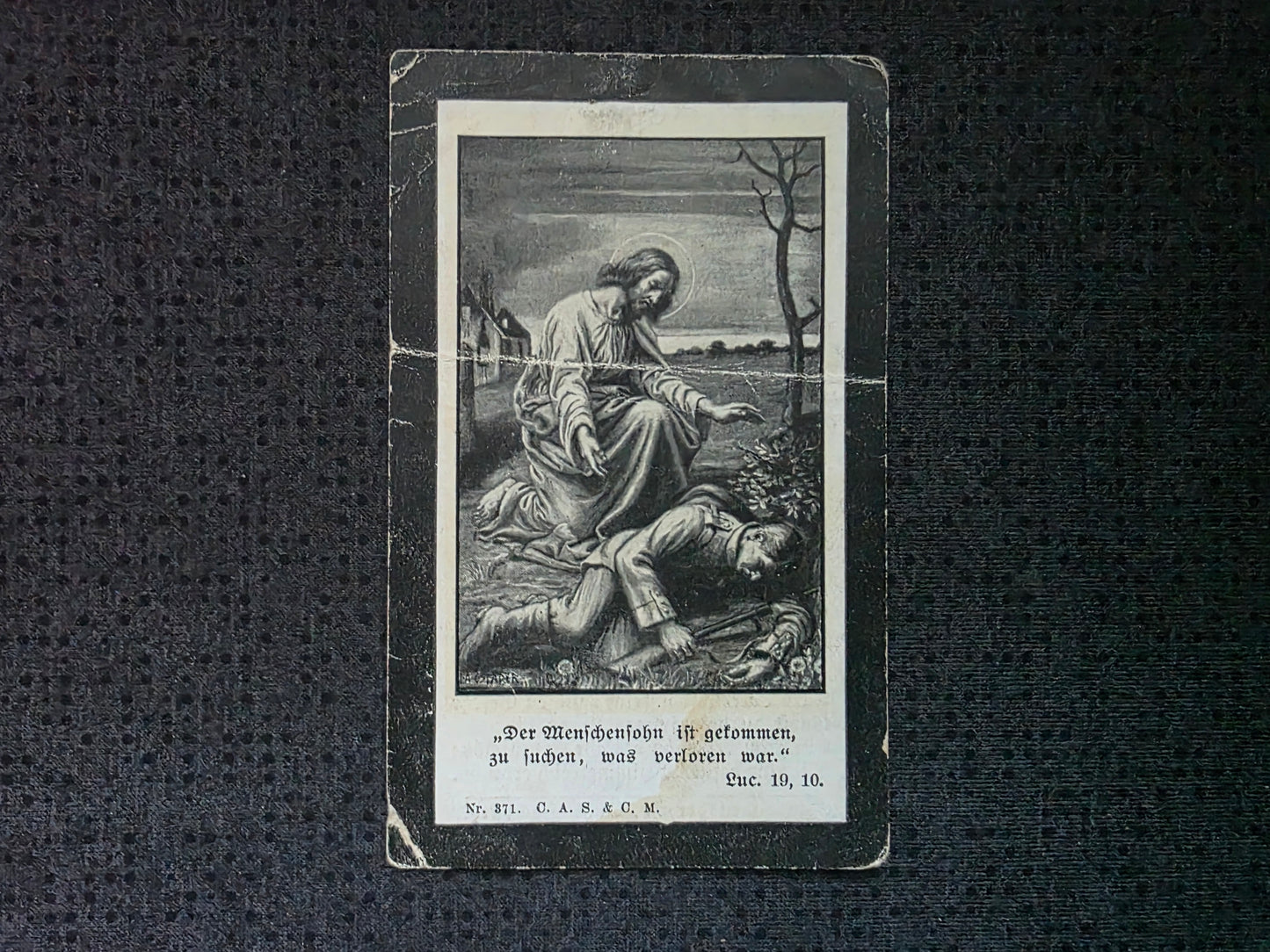 Sterbebild Landesschütze Hochburg k.u.k. Landesschützen Regt. 3 Italien