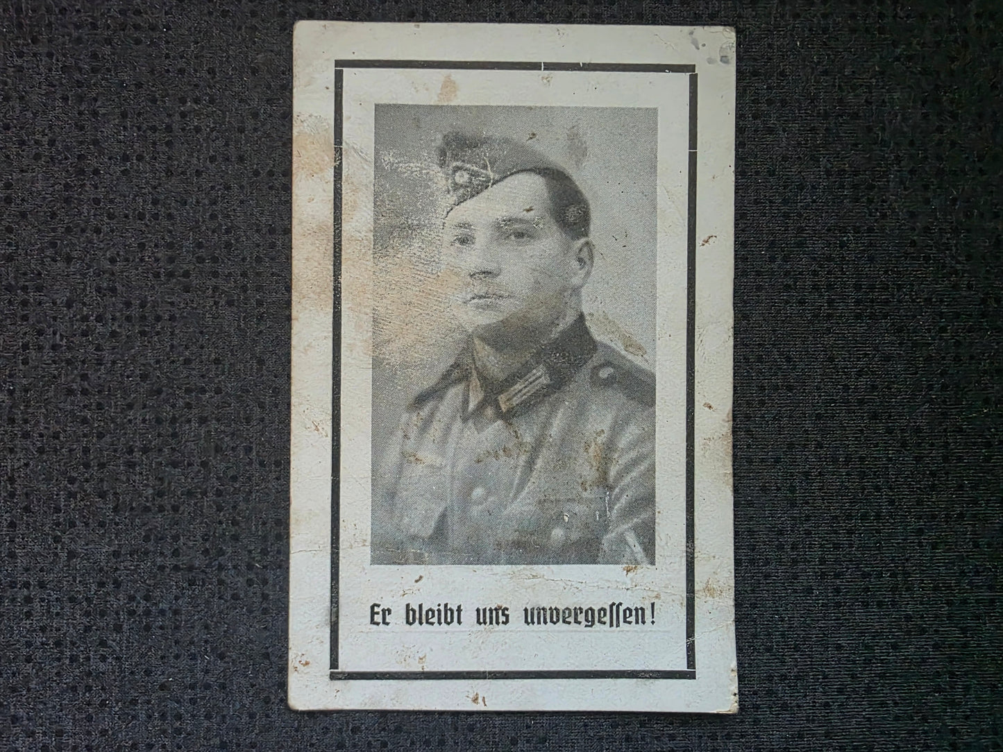 Sterbebild Obergefreiter Reichraming Kavallerie Regt. Stalingrad Russland