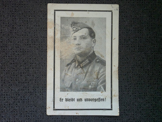 Sterbebild Obergefreiter Reichraming Kavallerie Regt. Stalingrad Russland