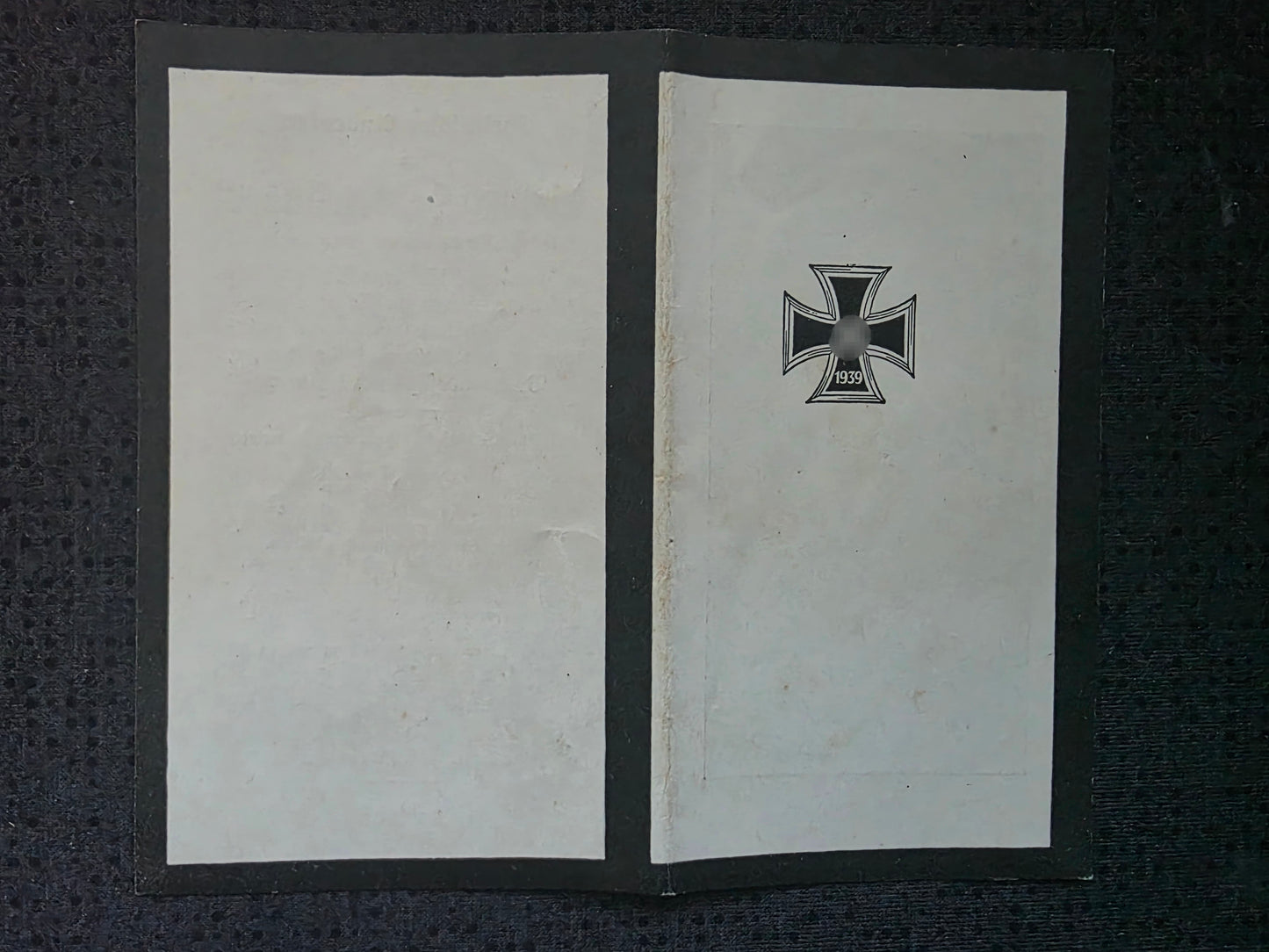 Sterbebild Unteroffizier Mining 9. Inf. Regt. 536 Ossinowskoj Russland