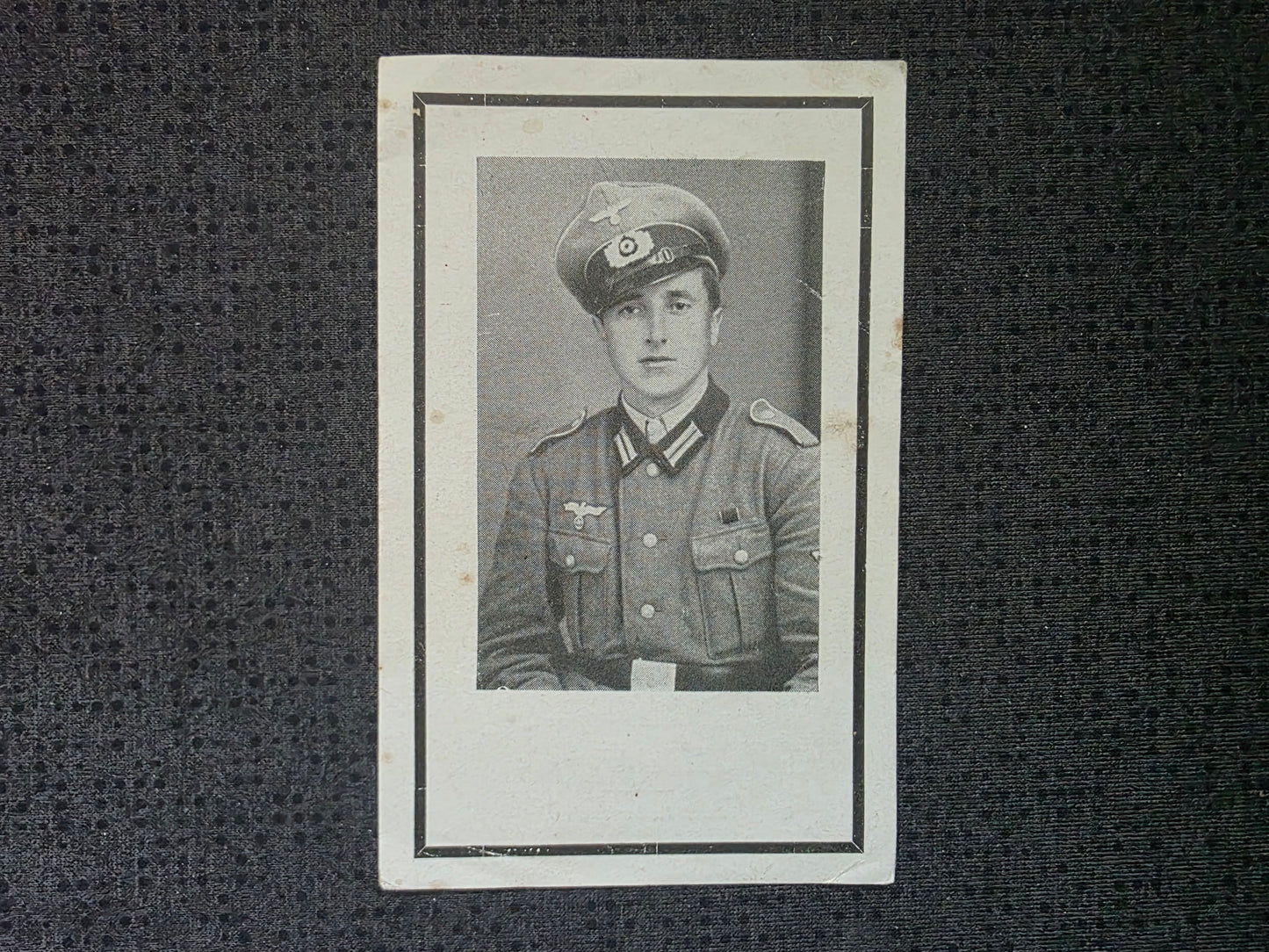Sterbebild Obergefreiter Arnsdorf Grenadier Regt. Lubienica Polen