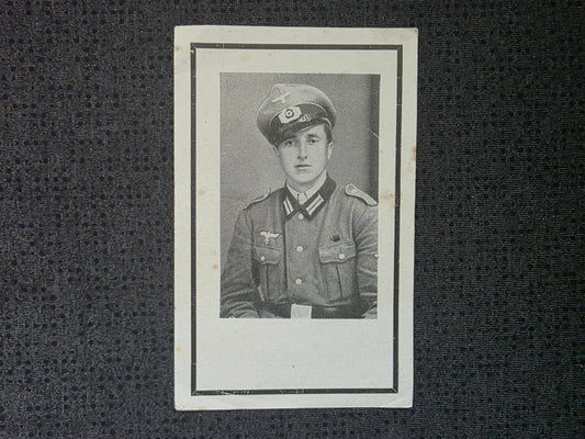Sterbebild Obergefreiter Arnsdorf Grenadier Regt. Lubienica Polen