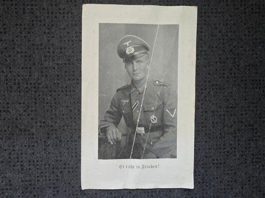 Sterbebild Gefreiter Steinkirchen 9. Komp. Gren. Regt. 248 Osten