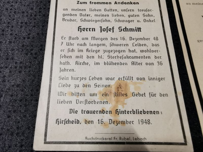 Sterbebilder 3 x Zivil Terrorangriff Frauen Heimatfront Deutschland - www.mmilitaria.com