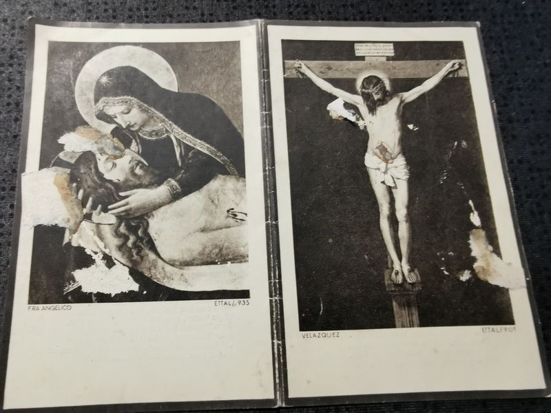Sterbebild Feldwebel 6. Komp. Panz. Regt. 10 EK I&II PSA Panzermütze früh Diwenskaja Russland - www.mmilitaria.com