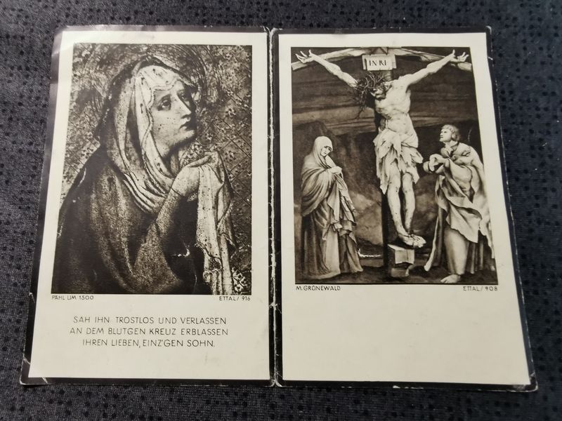 Sterbebild Obergefreiter 5. Komp. Inf. Regt. 437 KvK Sewastopol Krim Ukraine - www.mmilitaria.com