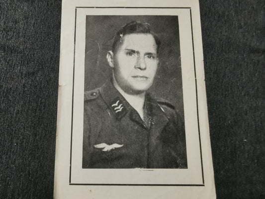Sterbebild Sanitäts Obergefreiter Luftwaffe Endkampf Berlin-Lichtenfelde - www.mmilitaria.com