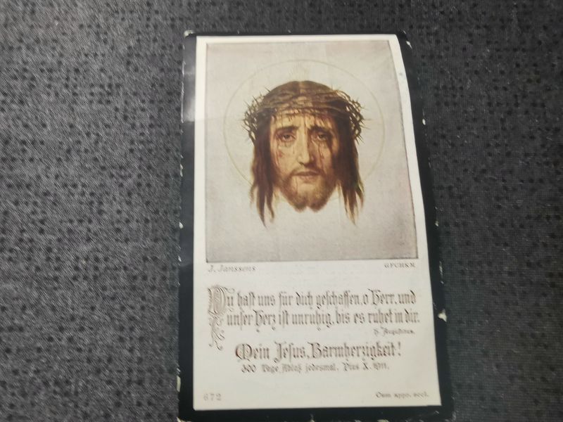 Sterbebild Gefreiter Gebirgsjäger Regt. Kriegsbeginn 1939 Dobrostany Polen - www.mmilitaria.com