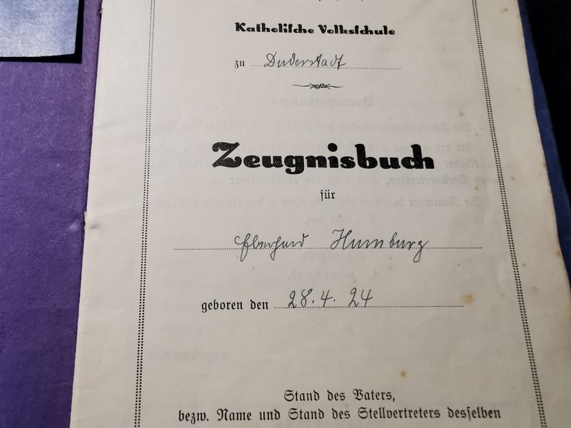Sterbebild + Trauerkarte + Zeugnis Panzer Grenadier 1. Komp. Panz. Gren. Regt. 101 Bolchow Orel Russland - www.mmilitaria.com