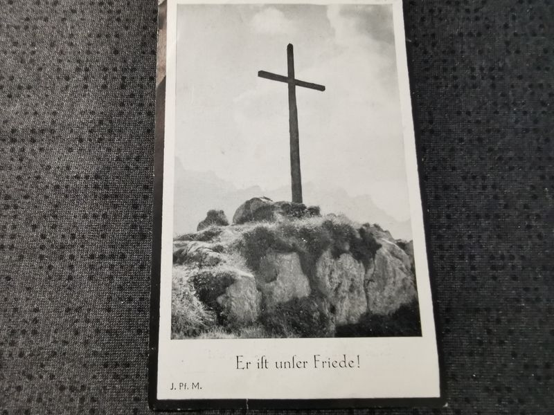 Sterbebild Obergefreiter Lohberg EK II Russland - www.mmilitaria.com