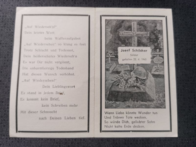 Sterbebild Schütze Infanterie Regt. Endkampf Osten - www.mmilitaria.com