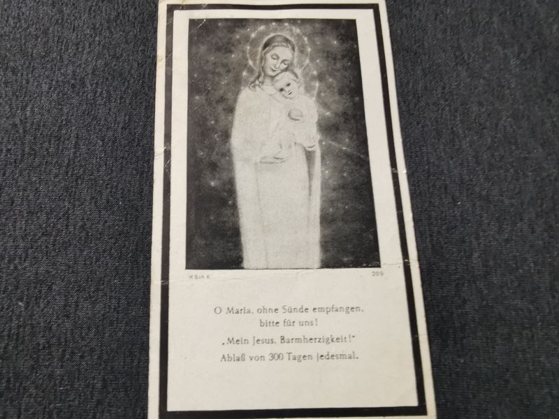 Sterbebild Gefreiter Gebirgsjäger Regt. Kreta Griechenland - www.mmilitaria.com