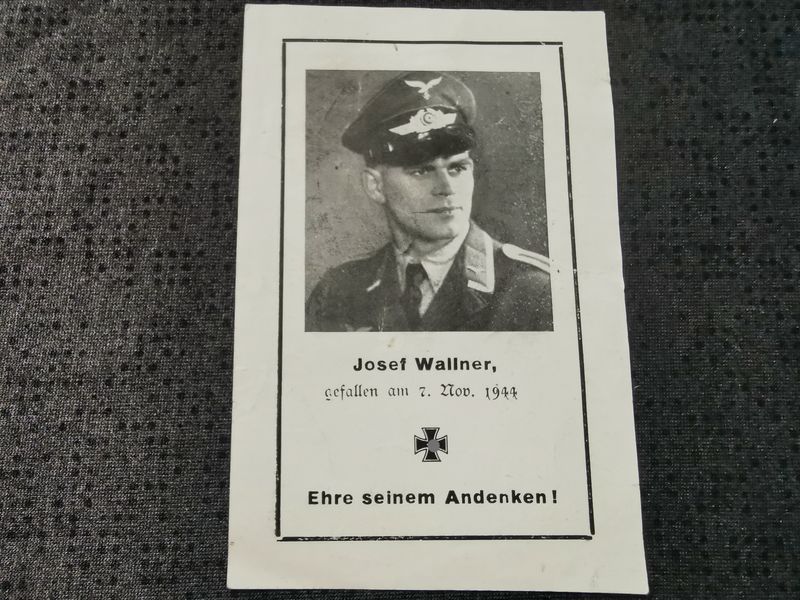 Sterbebild Unteroffizier Grenadier Regt. Brückenkopf Libau Lettland - www.mmilitaria.com