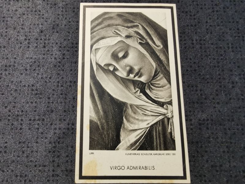 Sterbebild Gefreiter Pocking Gebirgsjäger Regt. Nordfront Rovaniemi-Norvajaervi Finnland - www.mmilitaria.com