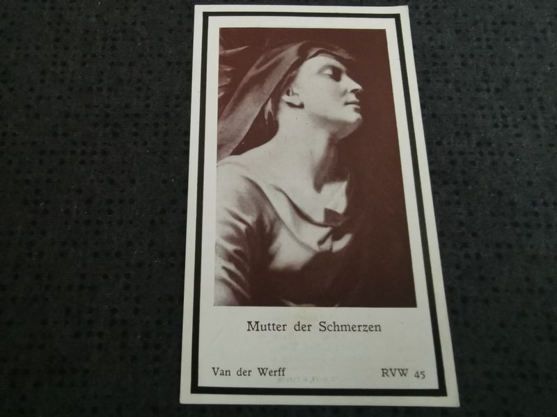 Sterbebild Gefreiter Gebirgsjäger Stab Jagd Kdo. 7 Beljani Russland - www.mmilitaria.com