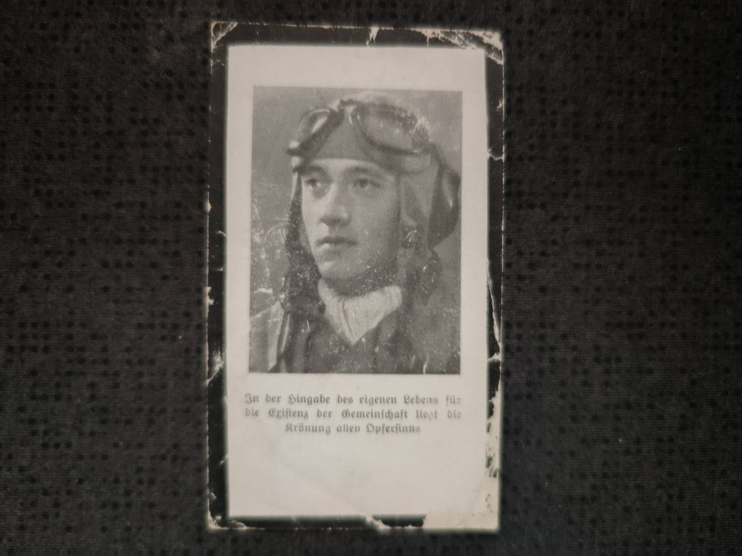 Sterbebild Obergefreiter Ergänzungs-Staffel NJG-2 JU-88 Gilze-Rijen Breda Ysselsteyn Holland