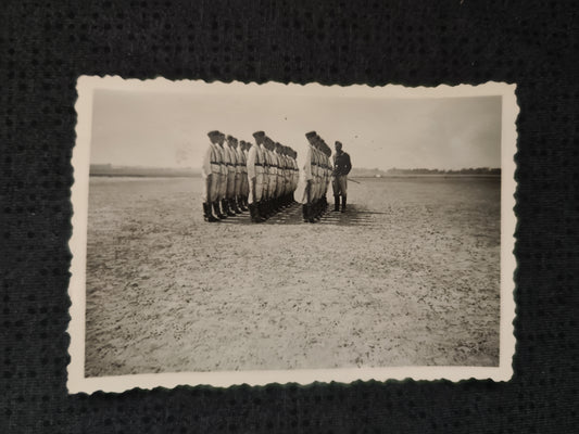 Foto Infanterie Kompanie Formalübung Exerzieren