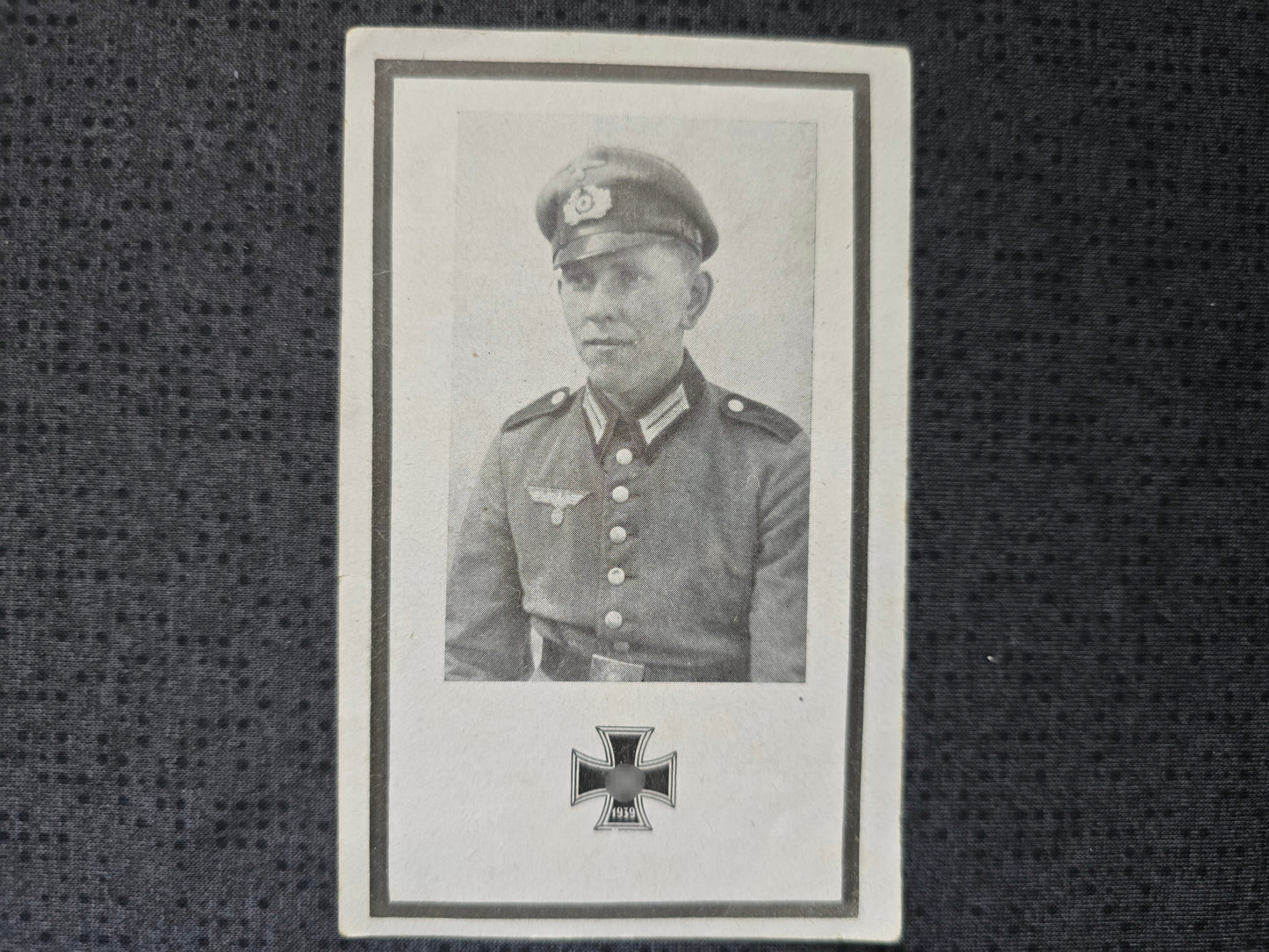 Sterbebild Schütze Braunau 3. Komp. Panzer Aufkl. Abt. 7 Tschakoff-Winniza Russland