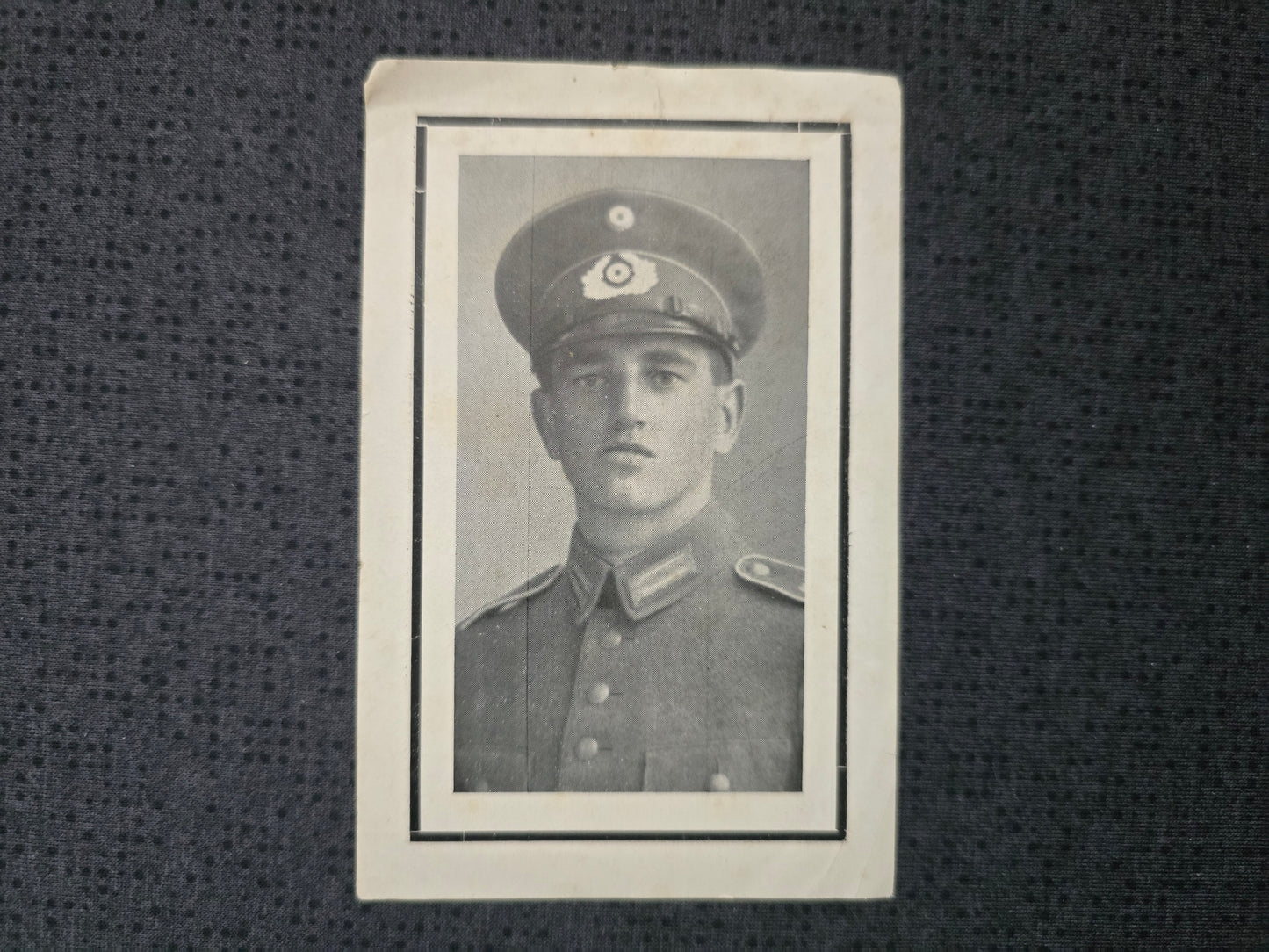 Sterbebild Schütze Karlshuld 12. Komp. Inf. Regt. 727 Szczuczyn Polen