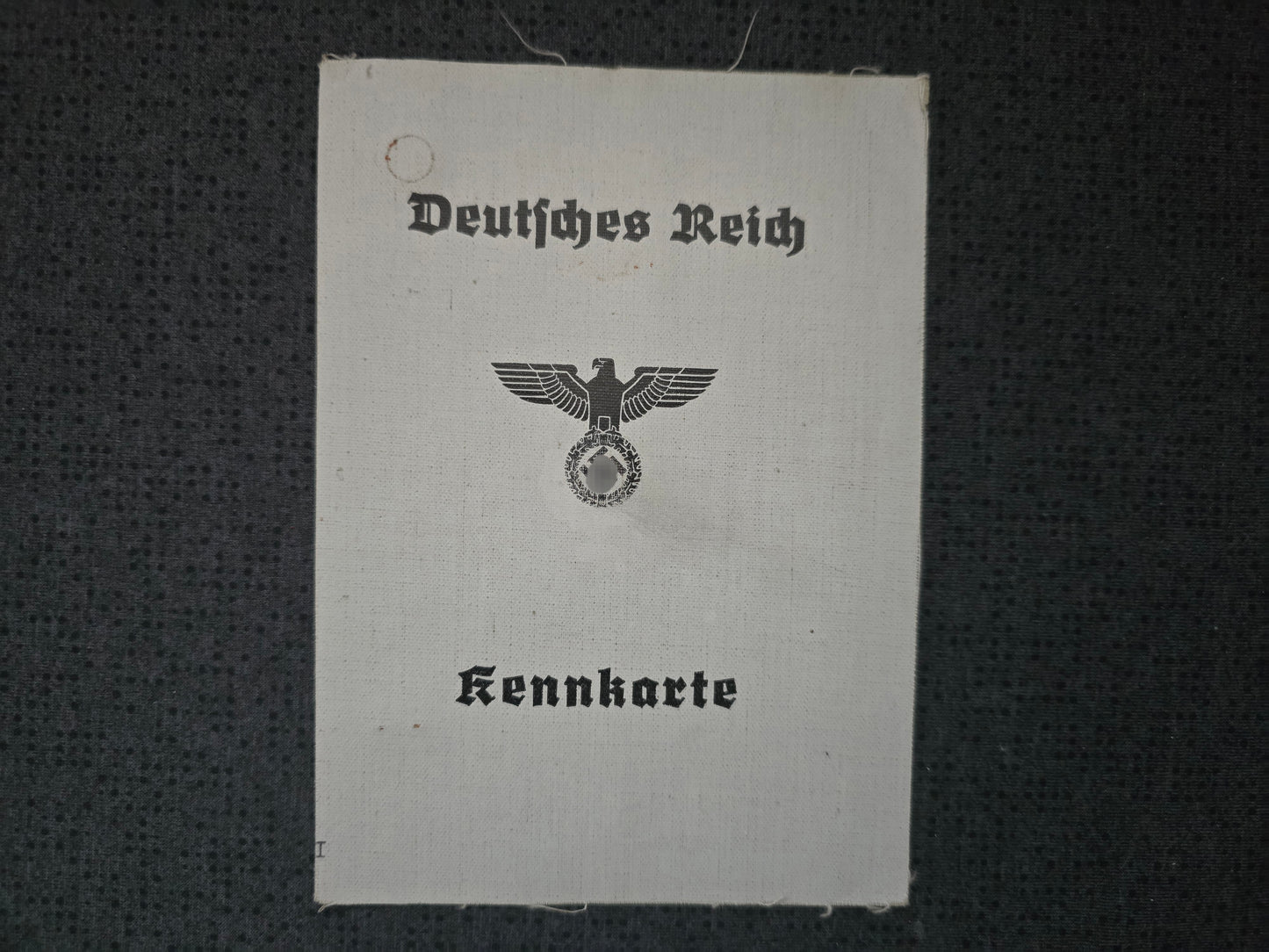 Deutsches Reich Kennkarte Inlandsausweis 1940