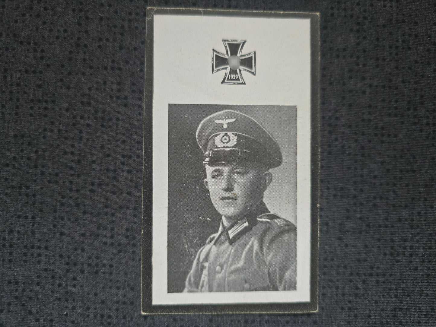 Sterbebild Schütze Mittereibach 9. Komp. Inf. Regt. 19 Wereja Moskau Russland