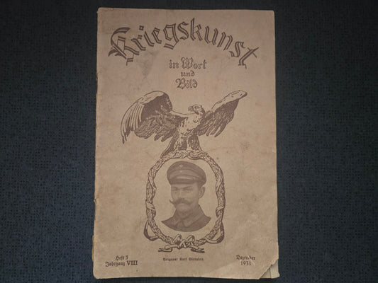 Heft Illustrierte Kriegskunst in Wort und Bild von 1931 Reichsverteidigung Ausbildung England