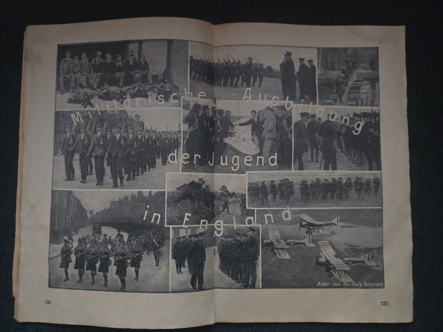 Heft Illustrierte Kriegskunst in Wort und Bild von 1931 Reichsverteidigung Ausbildung England