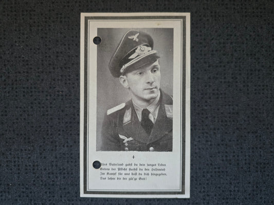 Sterbebild Oberstleutnant Nürnberg Generalstab Luftwaffenkommando Südost Slatina Piteshi Rumänien
