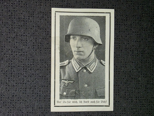 Sterbebild Unteroffizier Hengersberg Grenadier Regt. Feldlaz. 638 Nikolajew Ukraine