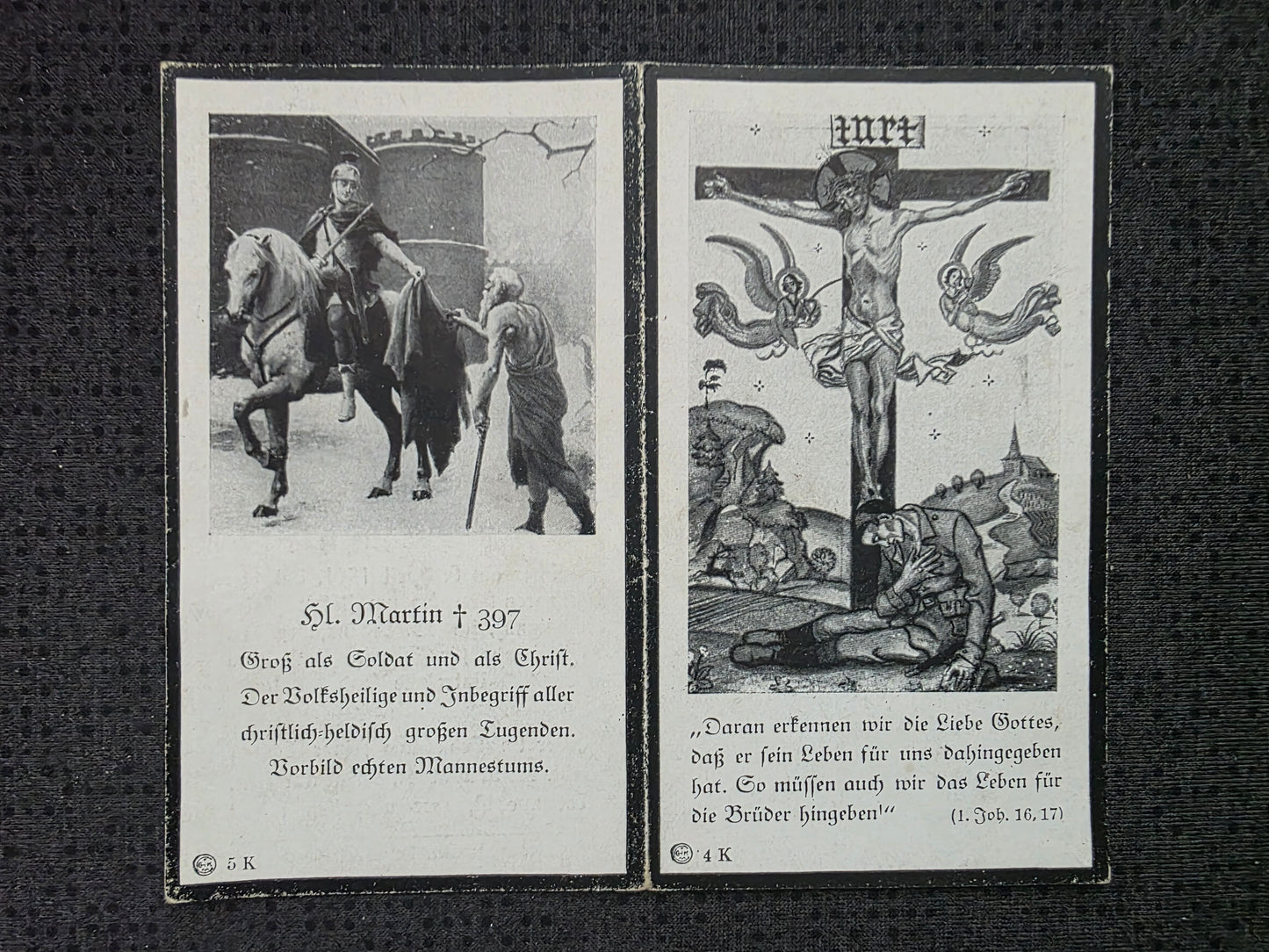 Sterbebild Obergefreiter Arnsdorf 13. Geb.-Jäger Regt. 85 Istibei Griechenland Bulgarien