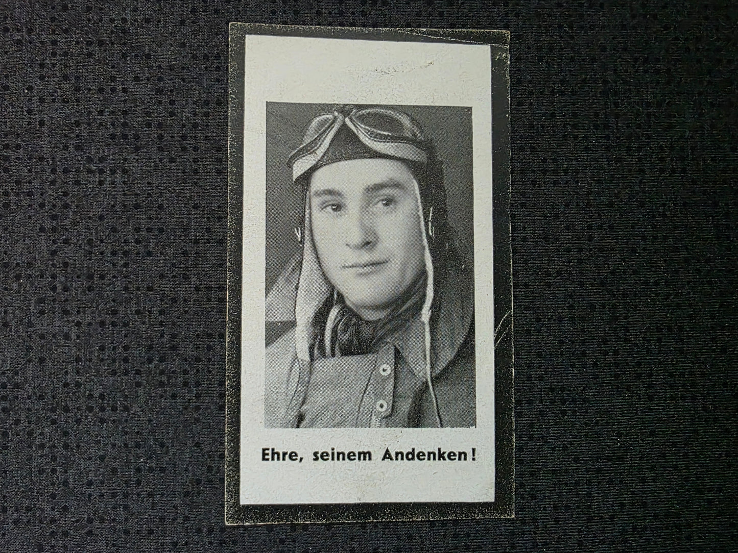 Sterbebild Gefreiter Heiligenberg 8./KG-77 Feindflug England Kanal Dover