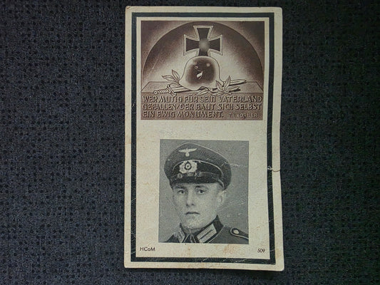Sterbebild Grenadier Pemfling 11. Komp. Gren. Regt. 170 Noworossijsk Russland